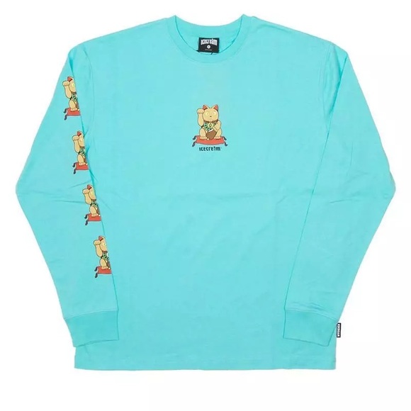 Billionaire Boys Club ICE CREAM MAGIC Long Sleeve Shirt Tee Men’s Size Large